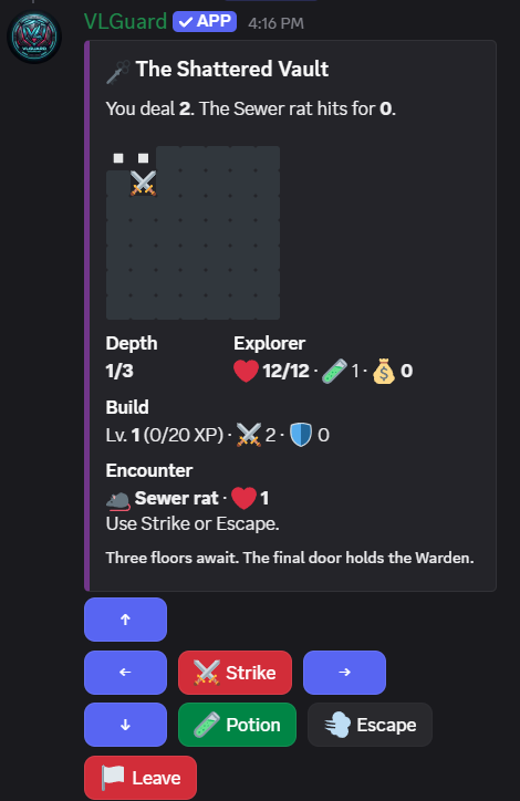 VLGuard dungeon expedition