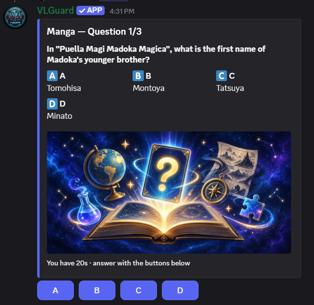 VLGuard trivia quiz